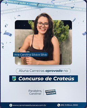 Aluno aprovado — Carreiras Educação