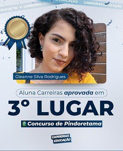 Aluno aprovado — Carreiras Educação