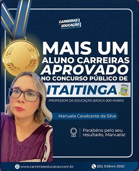 Aluno aprovado — Carreiras Educação