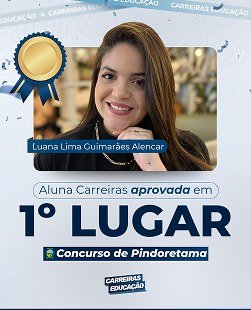 Aluno aprovado — Carreiras Educação