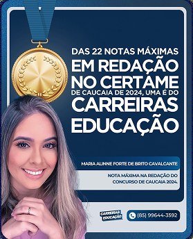 Aluno aprovado — Carreiras Educação