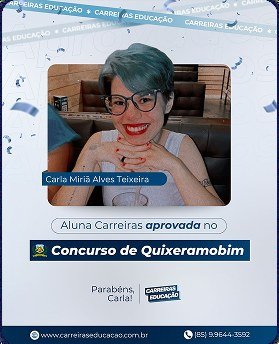 Aluno aprovado — Carreiras Educação
