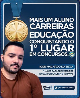 Aluno aprovado — Carreiras Educação